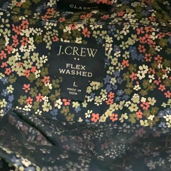 J. Crew Multicolor Floral Button Down Shirt - Picture 6 of 7
